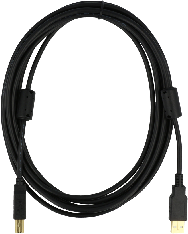 Cable USB 2.0 A/m-B/m 4.5m Black