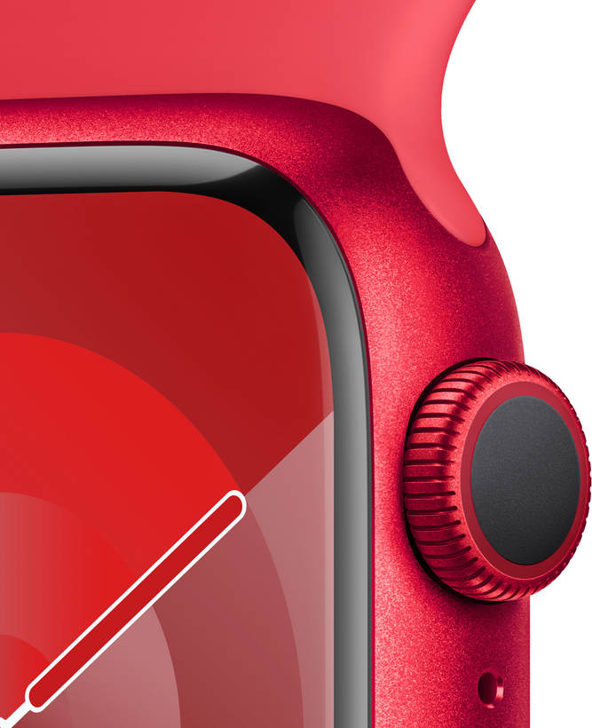 Apple Watch S9 GPS 41mm all. PRODUCT RED