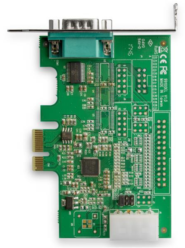 Carte PCIe StarTech 1 port série RS232