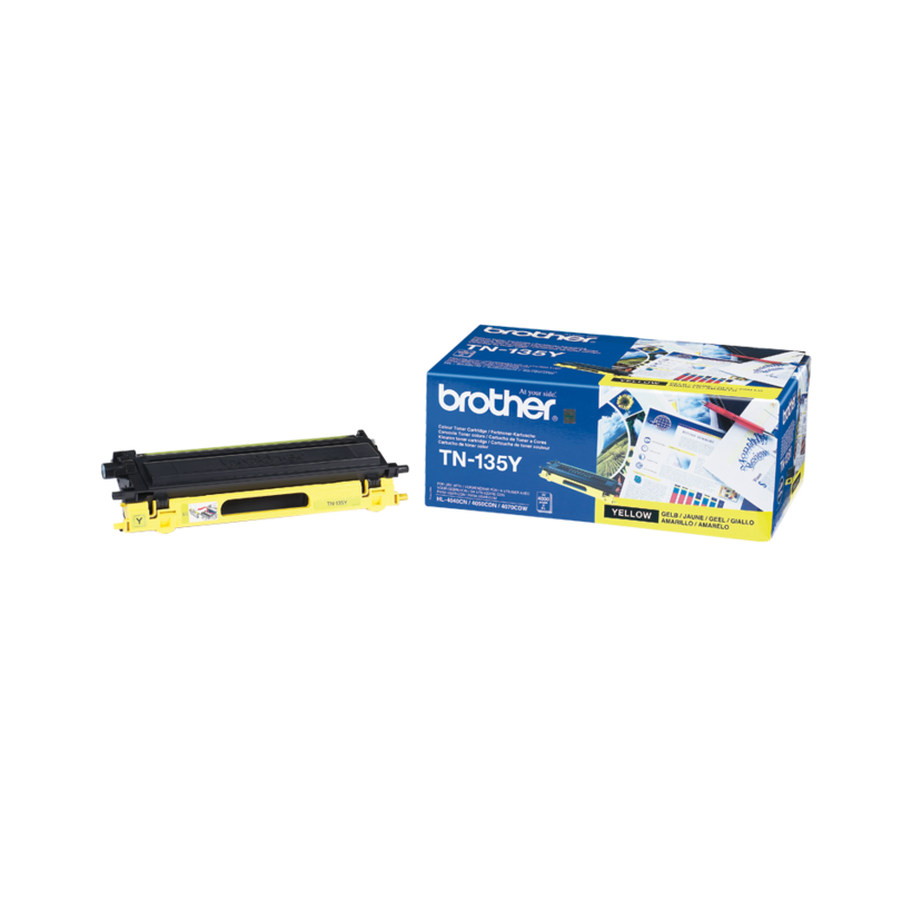 Brother TN-135Y Toner Yellow