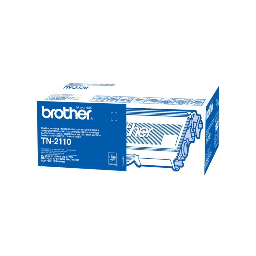Toner Brother TN-2110, noir