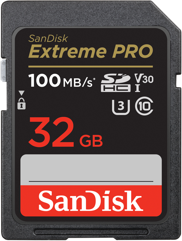 SanDisk Extreme PRO SDHC Card 32GB