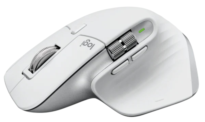 Logitech MX Master 3S Maus hellgrau Mac