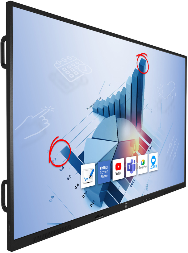 Philips 86BDL4152E Touch Display