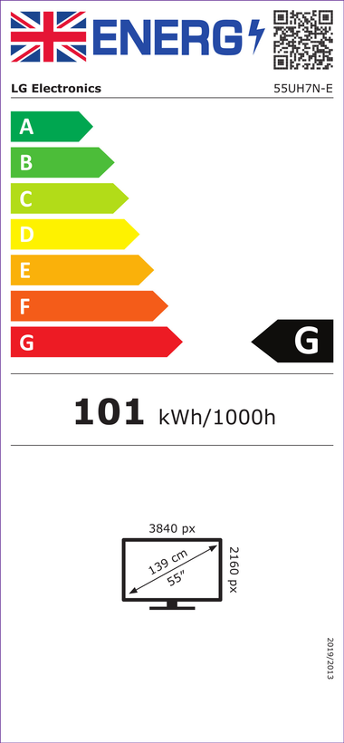 LG 55UH7N-E Signage Display