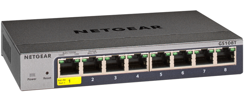 NETGEAR Przełącznik GS108Tv3