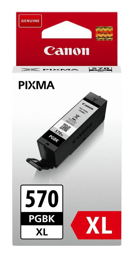Tinta Canon PGI-570PGBK XL, negro