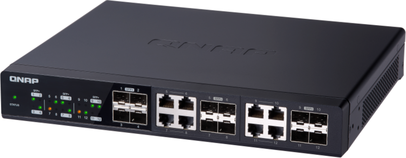 Switch QNAP QSW-1208-8C 12 ports 10GbE