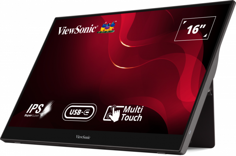 ViewSonic TD1655 Portable Touch Monitor