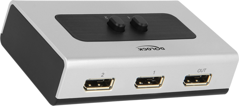 Delock DisplayPort Selector 2:1