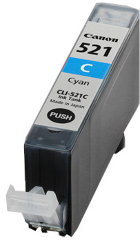 Encre Canon CLI-521C, cyan