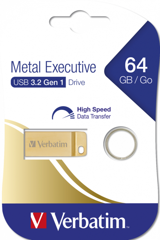 Verbatim Metal Executive USB Stick 64GB