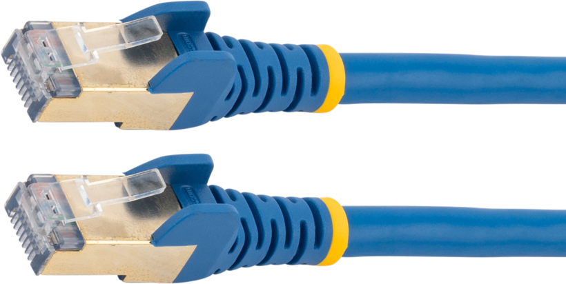 Patch Cable RJ45 F/FTP Cat6a 10m Blue