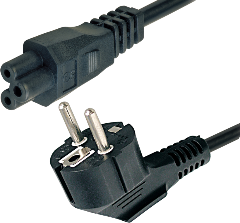 Power Cable Power/m-C5/f 3.0m Black