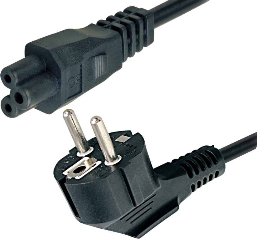 Power Cable Local/m - C5/f 2.0m Black