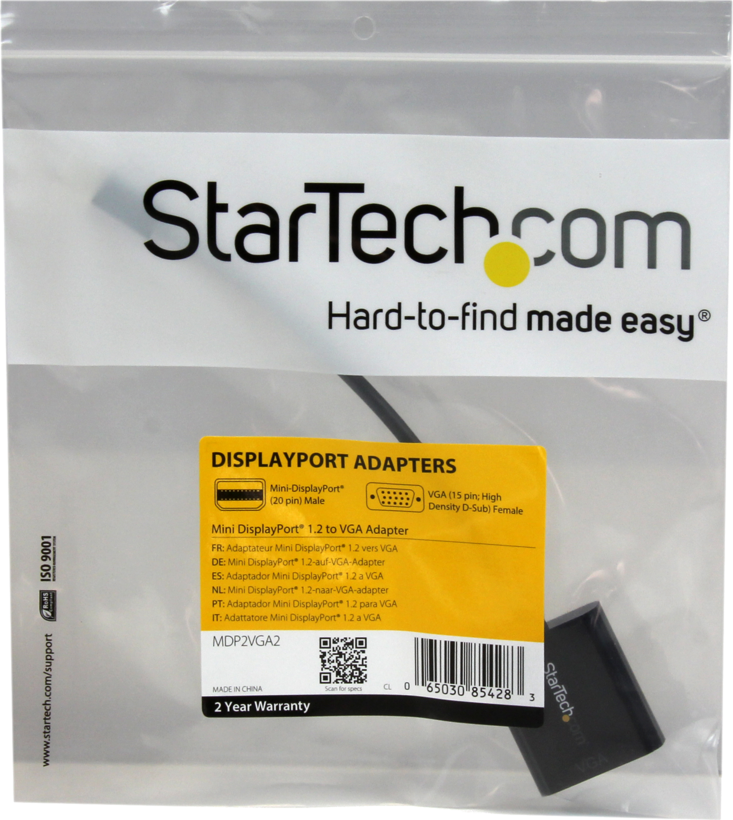 StarTech miniDisplayPort - VGA adapter