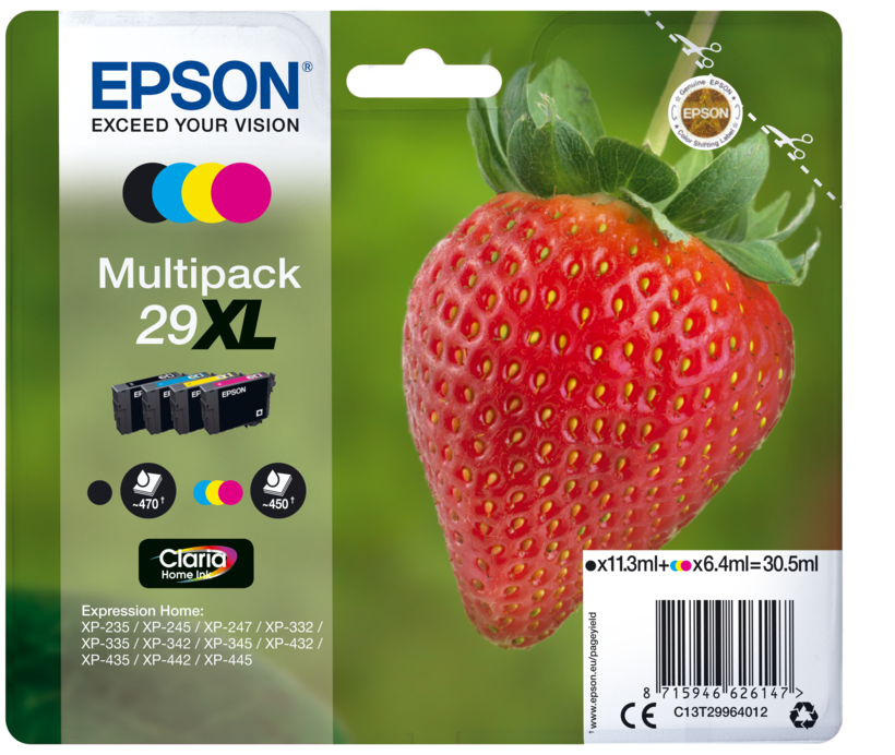 Epson 29XL Tinte Multipack (4er-Pack)