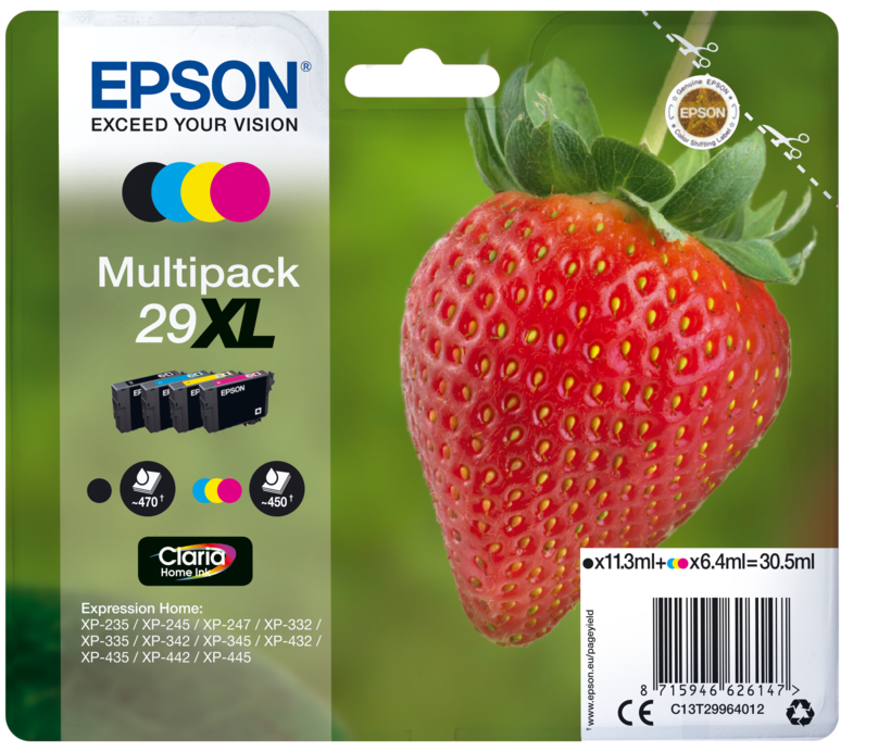 Tusz Epson 29XL wielopak (4 szt.)