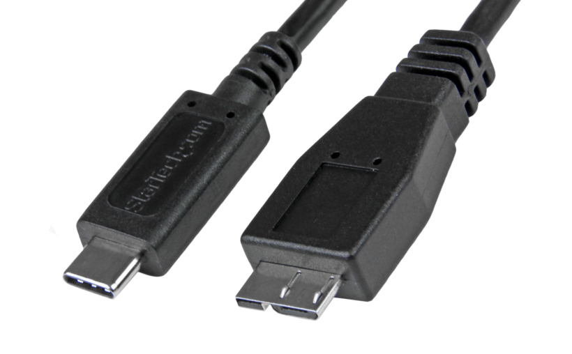 USB 3.1 C - microB kábel m/m 1 m
