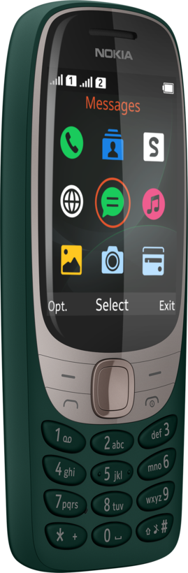 Telefon komórkowy Nokia 6310, zielony