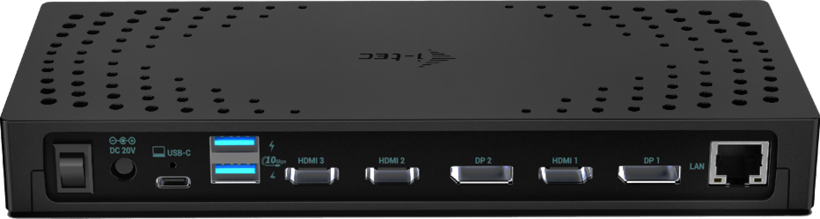 Stacja dok. i-tec USB-C/A - 3xHDMI/2xDP