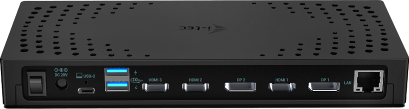 i-tec USB-C/A - 3xHDMI/2xDP Dock
