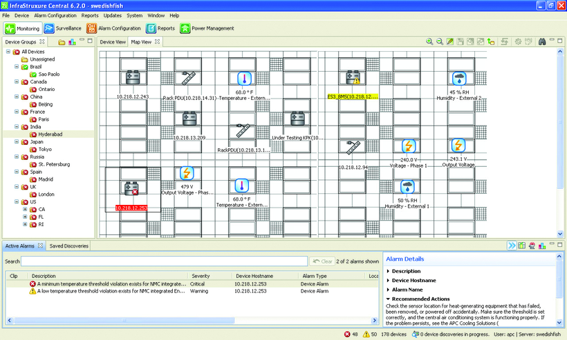 APC StruxureWare Data Center Standard