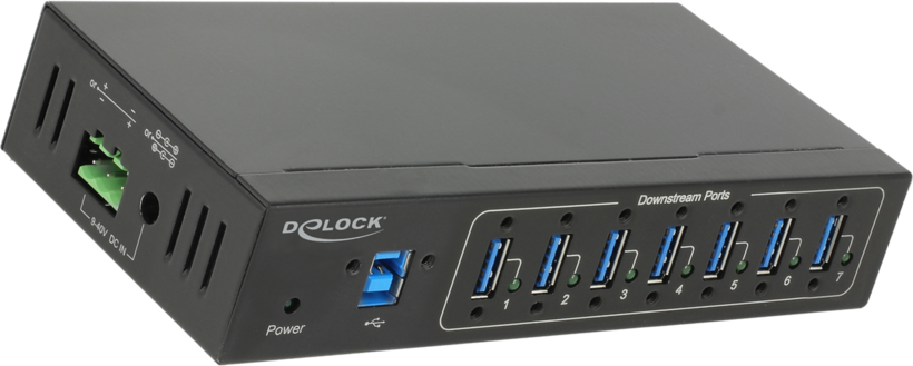 Hub USB 3.0 7 porte industriale