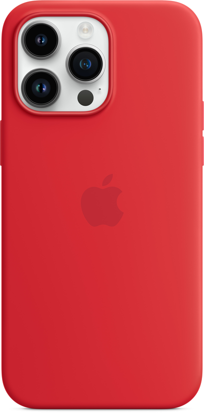 Funda de silicona Apple con MagSafe para iPhone 15 Pro Max - Guayaba