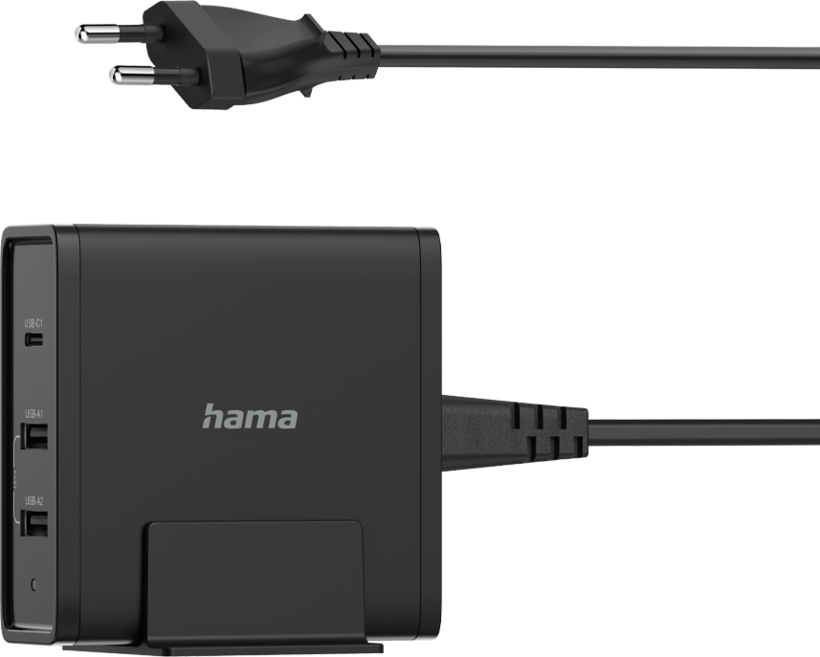 Hama USB-C/2x USB-A Charger 65W