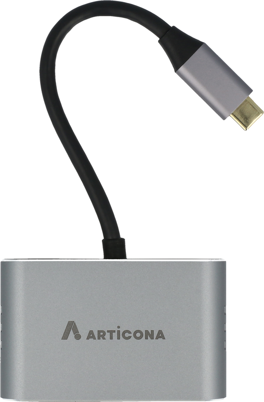 Adapter USB 3.0 C/m - HDMI+VGA+USB