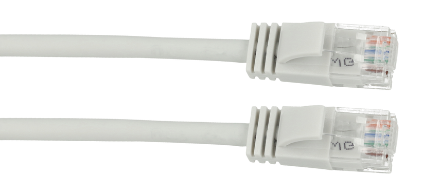 Patch Cable RJ45 U/UTP Cat6a 15m Grey