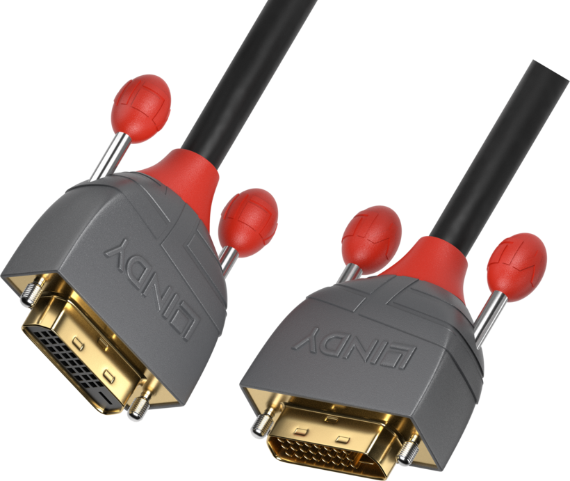 Cable DVI-D m/DVI-I h 2 m, doble enlace