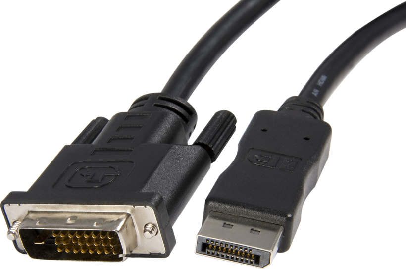 DisplayPort - DVI-D m/m kábel 1,8 m