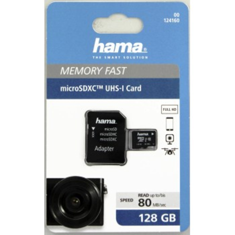 Hama Memory Fast 128 GB V10 microSDXC