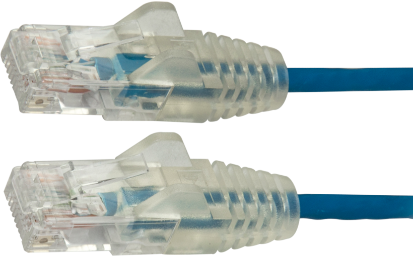 Patch Cable RJ45 U/UTP Cat6 2.5m Blue