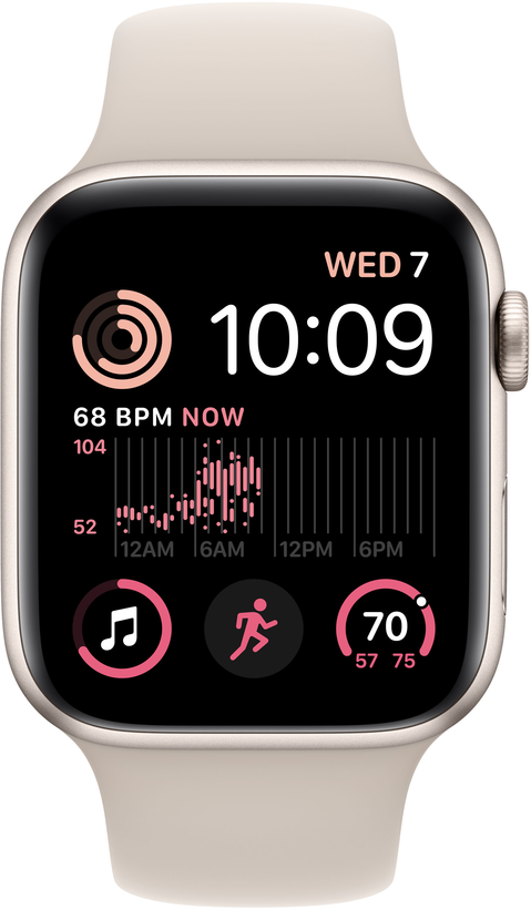 Apple Watch SE GPS+LTE 44mm Alu Starl.