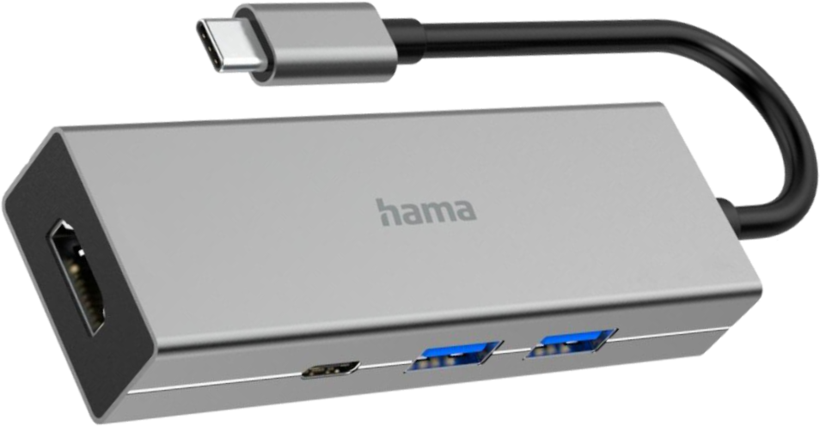 Adapter 4-in-1 USB-C - USB+HDMI