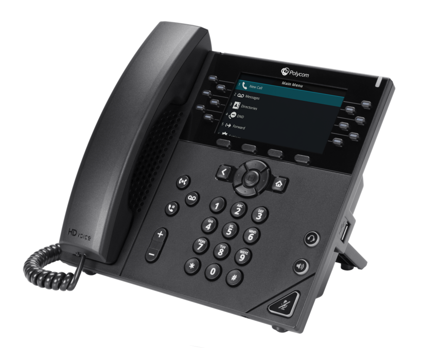Telefono IP Poly VVX 450 Desktop