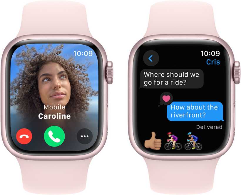 Apple Watch S9 GPS 45mm alu, rose