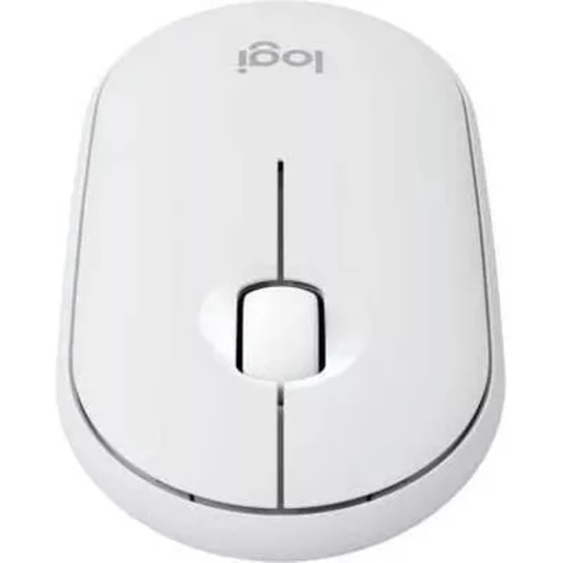 Logitech Pebble 2 M350S Maus weiß