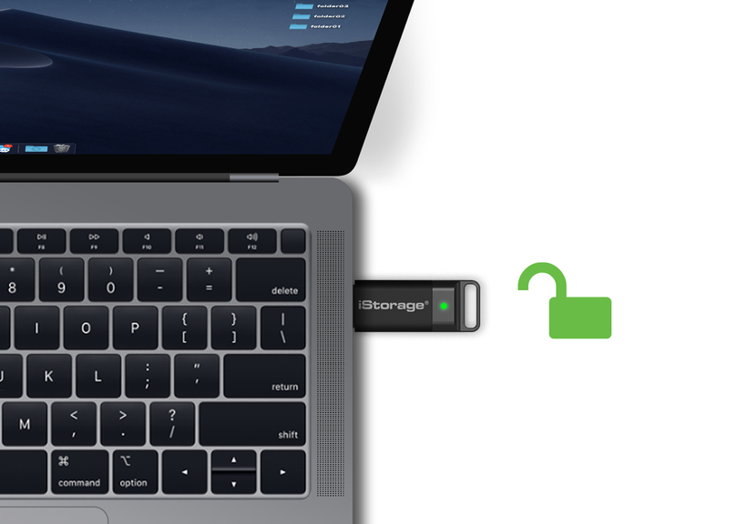 iStorage datAshur BT 64 GB USB Stick