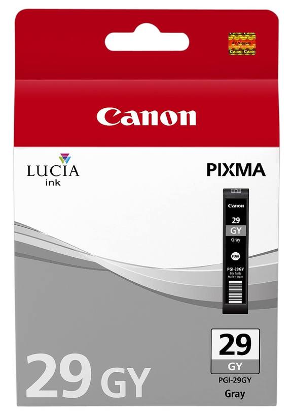 Inkoust Canon PGI-29GY, šedý