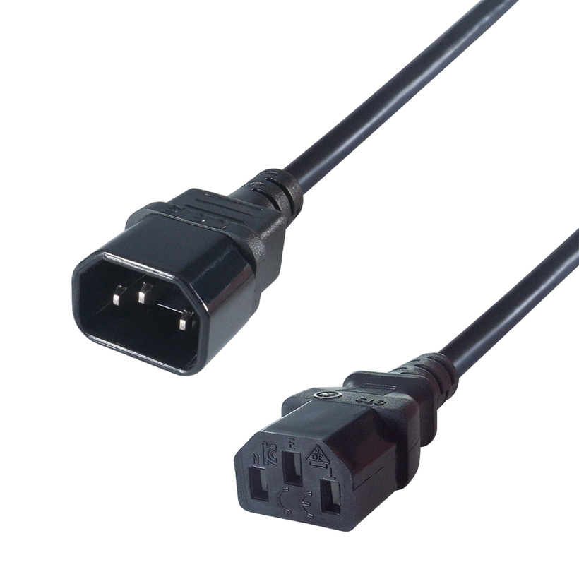 Group Gear Power Cable C13/f - C14/m 1m