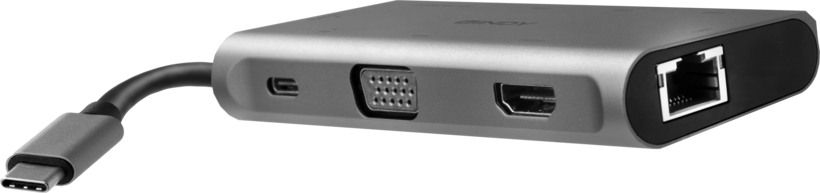 Station accueil LINDY USB-C - HDMI/VGA