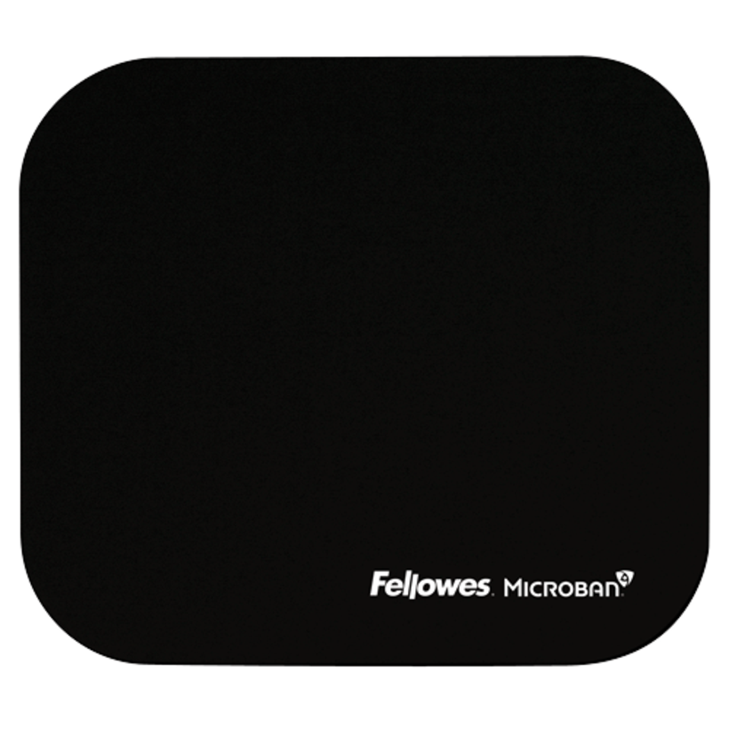Fellowes Mouse Pad w/ Microban Black