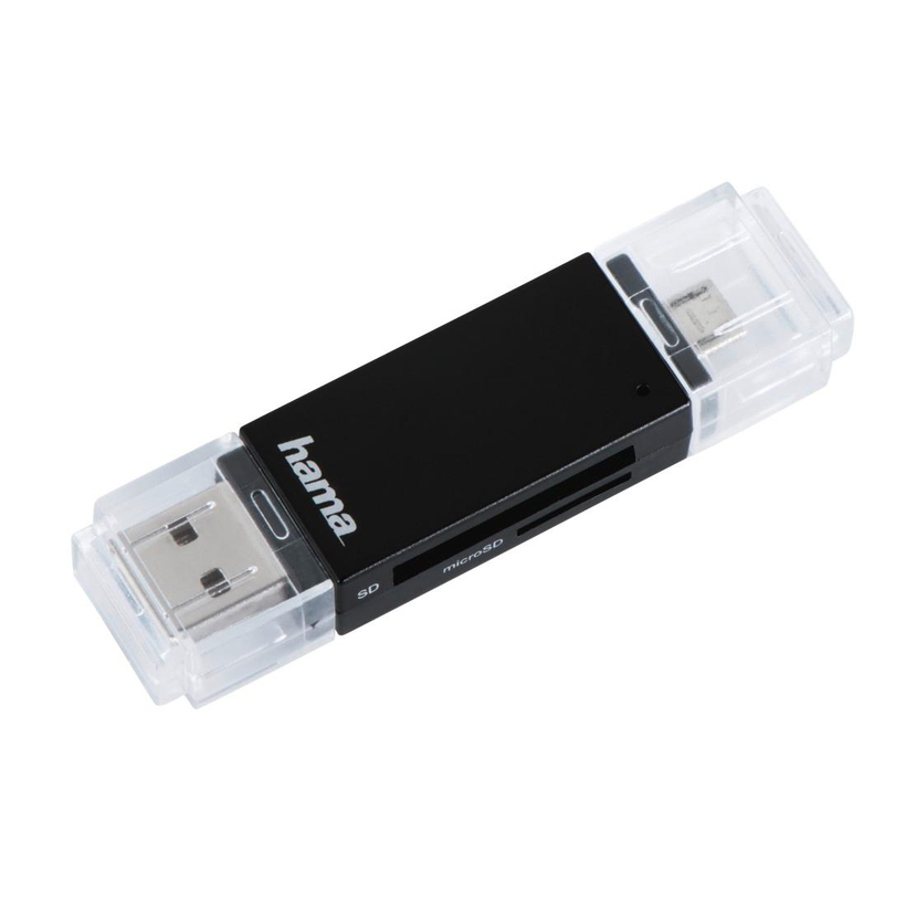 Lecteur Carte mémoire compact SD - micro SD - SDHC - M2 - Memory stick,  connexion USB 2.0