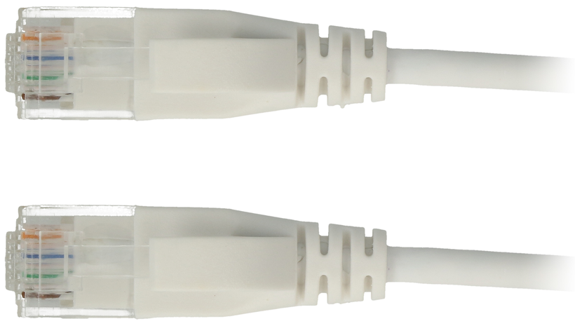 Câble Patch RJ45 Cat5e 15 M Blanc | Câble Réseau Cuivre 100% | Connexion Fiable Et Durable
