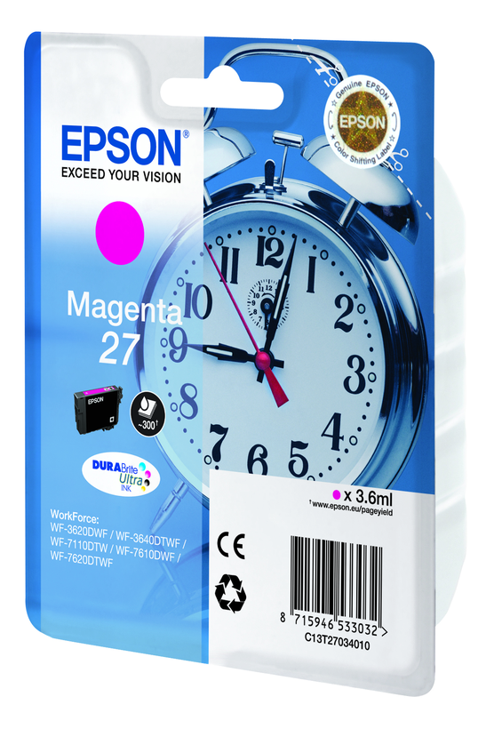 Epson 27 Ink Magenta