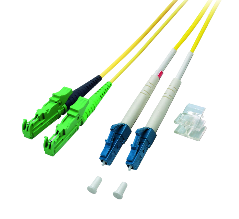 LWL Duplex Patchkabel E2000-LC 2 m 9 µ